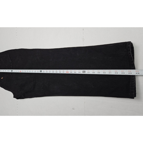 Vintage 90s Levi's 545 Jeans Men's 44x30 Black Loose Fit Baggy Brown Tab Y2K - Picture 4 of 11